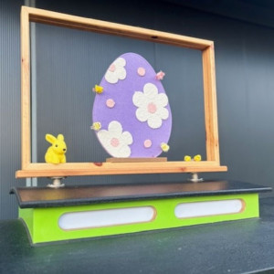 kindertrein, Wonderland Express, Wonderland Paasexpress, paasentertainment, De paashaas op bezoek, bezoek Paashaas, entertainment voor pasen, paashazen, entertainment pasen, rondlopende paashaas, winkelcentrumpromotie, promotie winkelcentrum, entertainmentbureau, paas entertainment